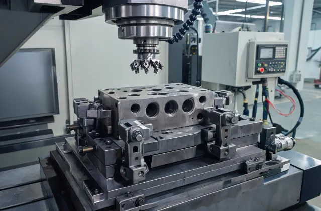 Energy valve machining
