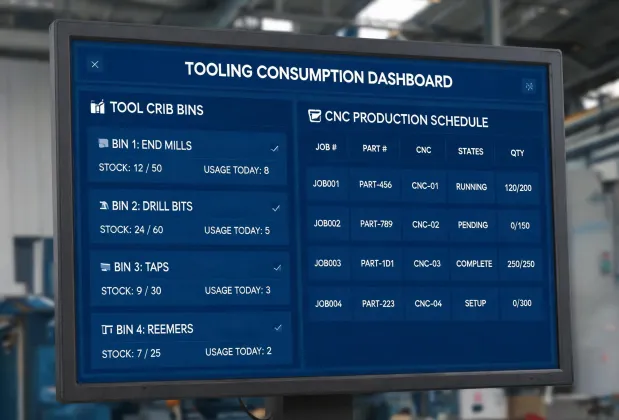 Production usage dashboard